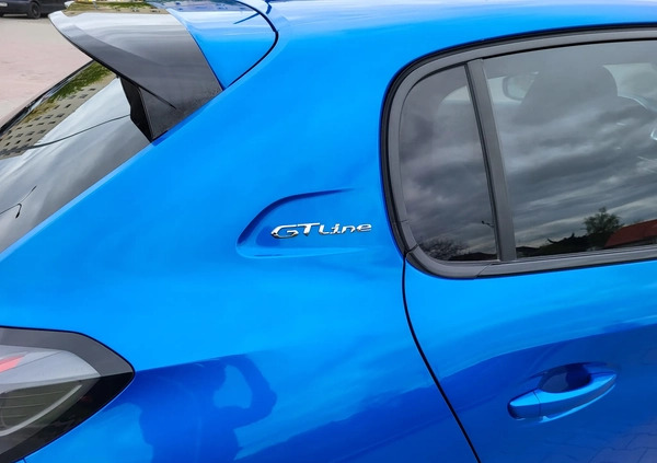 Peugeot 208 cena 70900 przebieg: 65000, rok produkcji 2019 z Mława małe 191